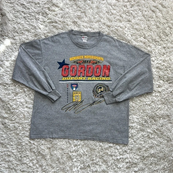 Vintage Jeff Gordon Chase Authentics NASCAR Long Sleeve T Shirt - Picture 3 of 7